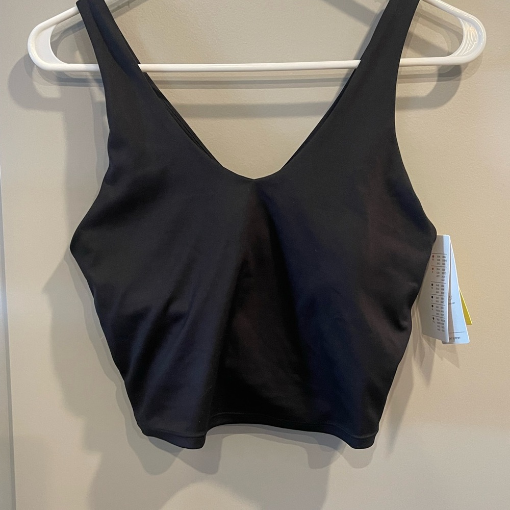Black Sleeveless Crop Top